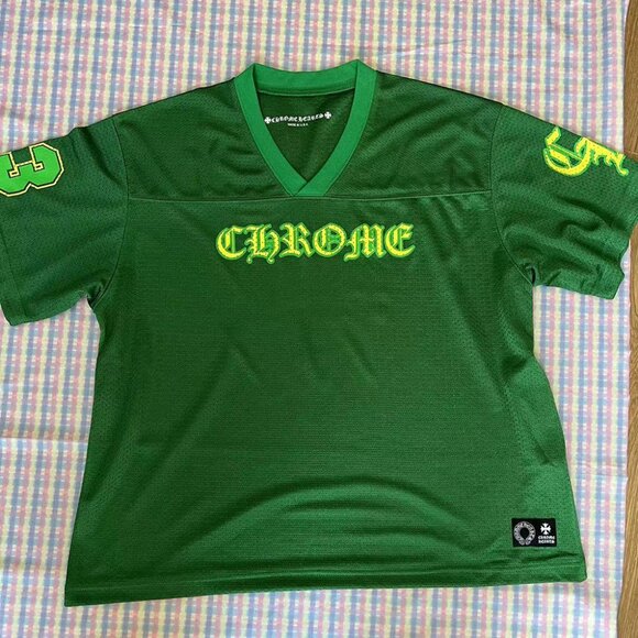 Chrome Hearts Other - Chrome Hearts Warm Up Jersey Green Yellow